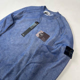 Stone Island - Dust Colour Finish Sweatshirt Blue