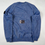 Stone Island - Dust Colour Finish Sweatshirt Blue