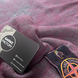 Stone Island - Dust Colour Finish Sweatshirt Red