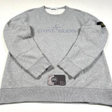 Stone Island - Embroidered Logo Sweatshirt Grey