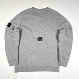 Stone Island - Embroidered Logo Sweatshirt Grey