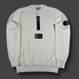Stone Island - Fine Knit Jumper Cream