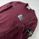 Stone Island - Frost Crewneck Sweatshirt Burgundy