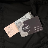 Stone Island - Garment Dyed 1/2 Zip Overshirt Black