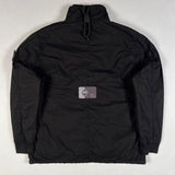 Stone Island - Garment Dyed 1/2 Zip Overshirt Black