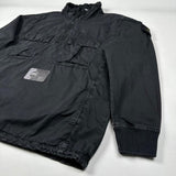 Stone Island - Garment Dyed 1/2 Zip Smock Black