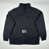 Stone Island - Garment Dyed 1/2 Zip Smock Black