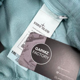 Stone Island - Garment Dyed Compass Logo Shorts Blue