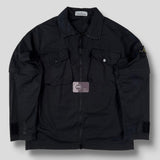 Stone Island - Garment Dyed Convertible Overshirt Black