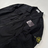Stone Island - Garment Dyed Convertible Overshirt Black
