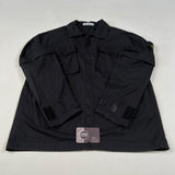 Stone Island - Garment Dyed Convertible Overshirt Black