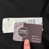 Stone Island - Garment Dyed Convertible Overshirt Black