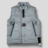 Stone Island - Garment Dyed Crinkle Reps NY Down Gilet Light Blue