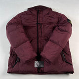 Stone Island - Garment Dyed Crinkle Reps NY Down Jacket Burgundy