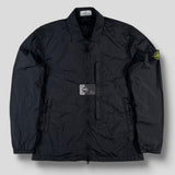 Stone Island - Garment Dyed Crinkle Reps NY Overshirt Black