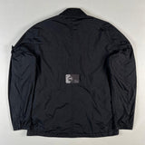 Stone Island - Garment Dyed Crinkle Reps NY Overshirt Black