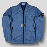 Stone Island - Garment Dyed Crinkle Reps NY Overshirt Blue