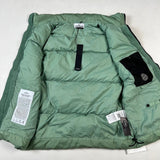 Stone Island - Garment Dyed Crinkle Reps R-NY Down Gilet Green