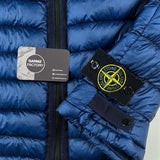 Stone Island - Garment Dyed Down Gilet Blue