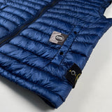 Stone Island - Garment Dyed Down Gilet Blue
