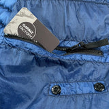 Stone Island - Garment Dyed Down Gilet Blue