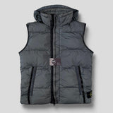 stone Island - Garment Dyed Down Gilet Grey