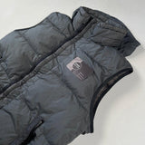 stone Island - Garment Dyed Down Gilet Grey