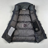 stone Island - Garment Dyed Down Gilet Grey