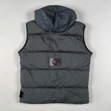 stone Island - Garment Dyed Down Gilet Grey