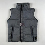 stone Island - Garment Dyed Down Gilet Grey