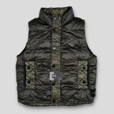 Stone Island - Garment Dyed Down Gilet Khaki