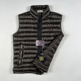 Stone Island - Garment Dyed Down Gilet Khaki