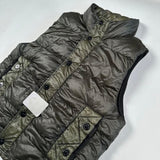 Stone Island - Garment Dyed Down Gilet Khaki