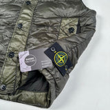 Stone Island - Garment Dyed Down Gilet Khaki