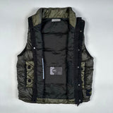 Stone Island - Garment Dyed Down Gilet Khaki