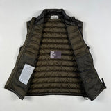 Stone Island - Garment Dyed Down Gilet Khaki