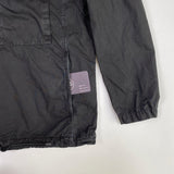 Stone Island - Garment Dyed Half Zip Overshirt Black