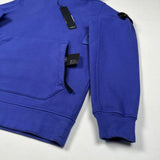 Stone Island - Garment Dyed Hoody Blue