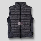 Stone Island - Garment Dyed Micro Yarn Down Gilet Grey