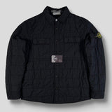 Stone Island - Garment Dyed Padded Overshirt Black