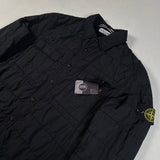 Stone Island - Garment Dyed Padded Overshirt Black