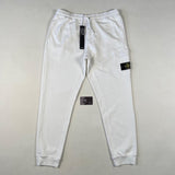 Stone Island - Garment Dyed Pocket Joggers White