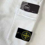 Stone Island - Garment Dyed Pocket Joggers White