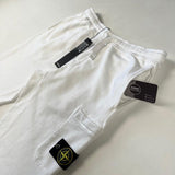Stone Island - Garment Dyed Pocket Joggers White