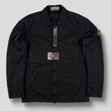 Stone Island - Garment Dyed Wash Overshirt Black