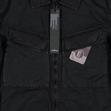 Stone Island - Garment Dyed Wash Overshirt Black