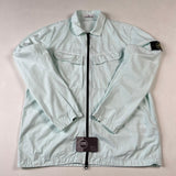 Stone Island - Garment Dyed Wash Overshirt Light Blue