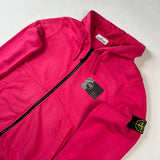 Stone Island - Garment Dyed Zip Hooded Jumper Pink