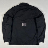 Stone Island - Garment Dyed Zip Overshirt Black