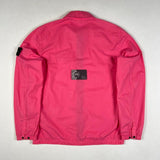 Stone Island - Garment Dyed Zip Overshirt Pink